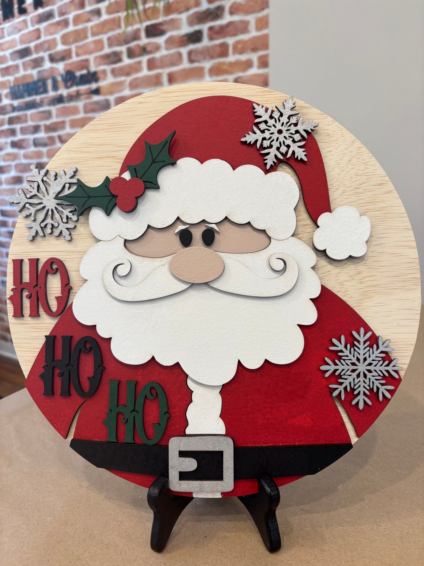 Santa Snowflakes