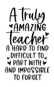 A Truly Amazing Teacher