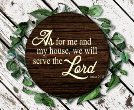 As for Me and My House