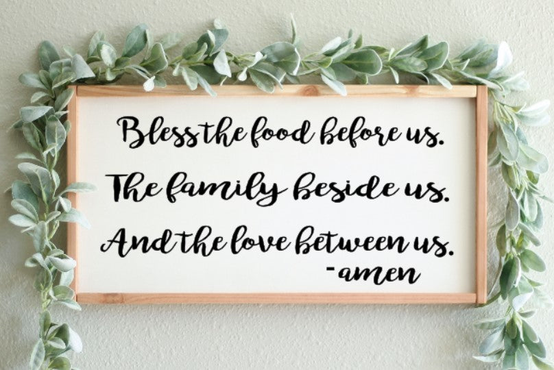Bless The Food Before Us