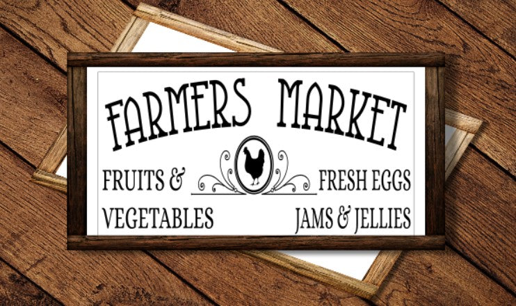 Farmers Market 24x36