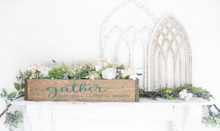 Gather Here Centerpiece Box