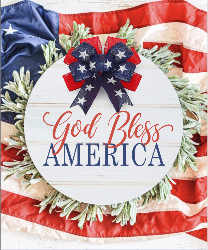 God Bless America Vintage Round