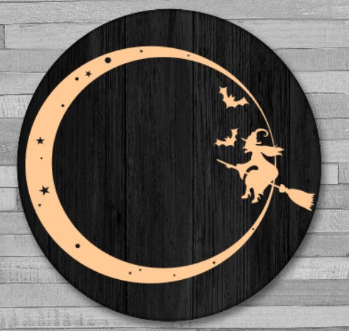 Halloween Moon Frame