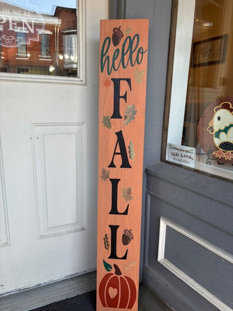 Hello Fall Pumpkin