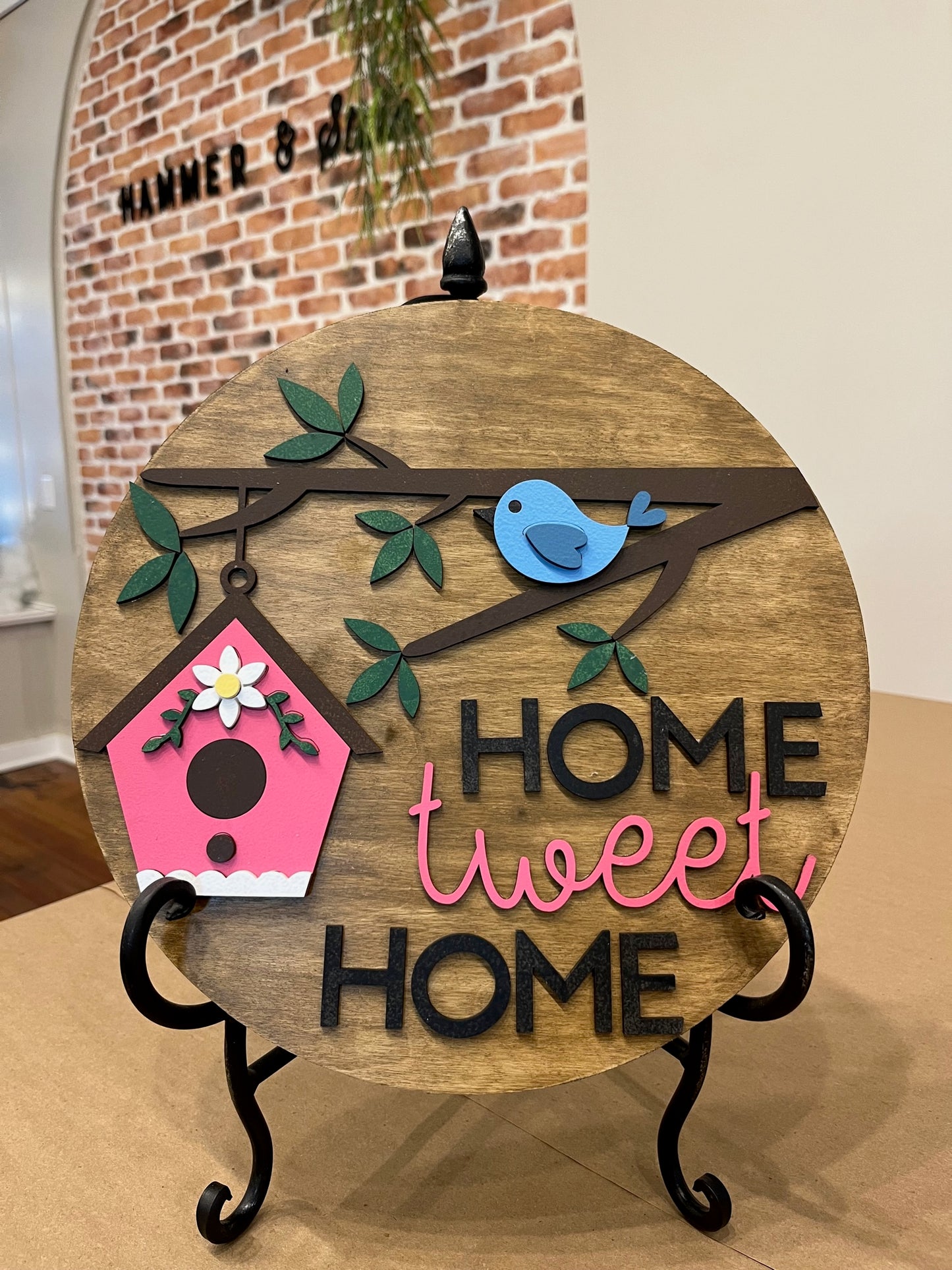 Home Tweet Home 3D Laser Cut