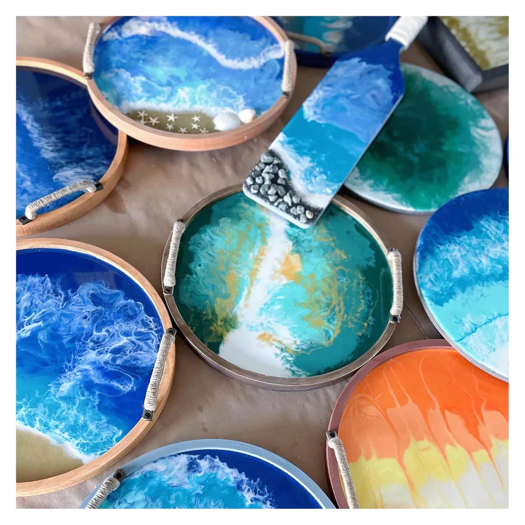 Resin Pour Round (Harder than the other options)