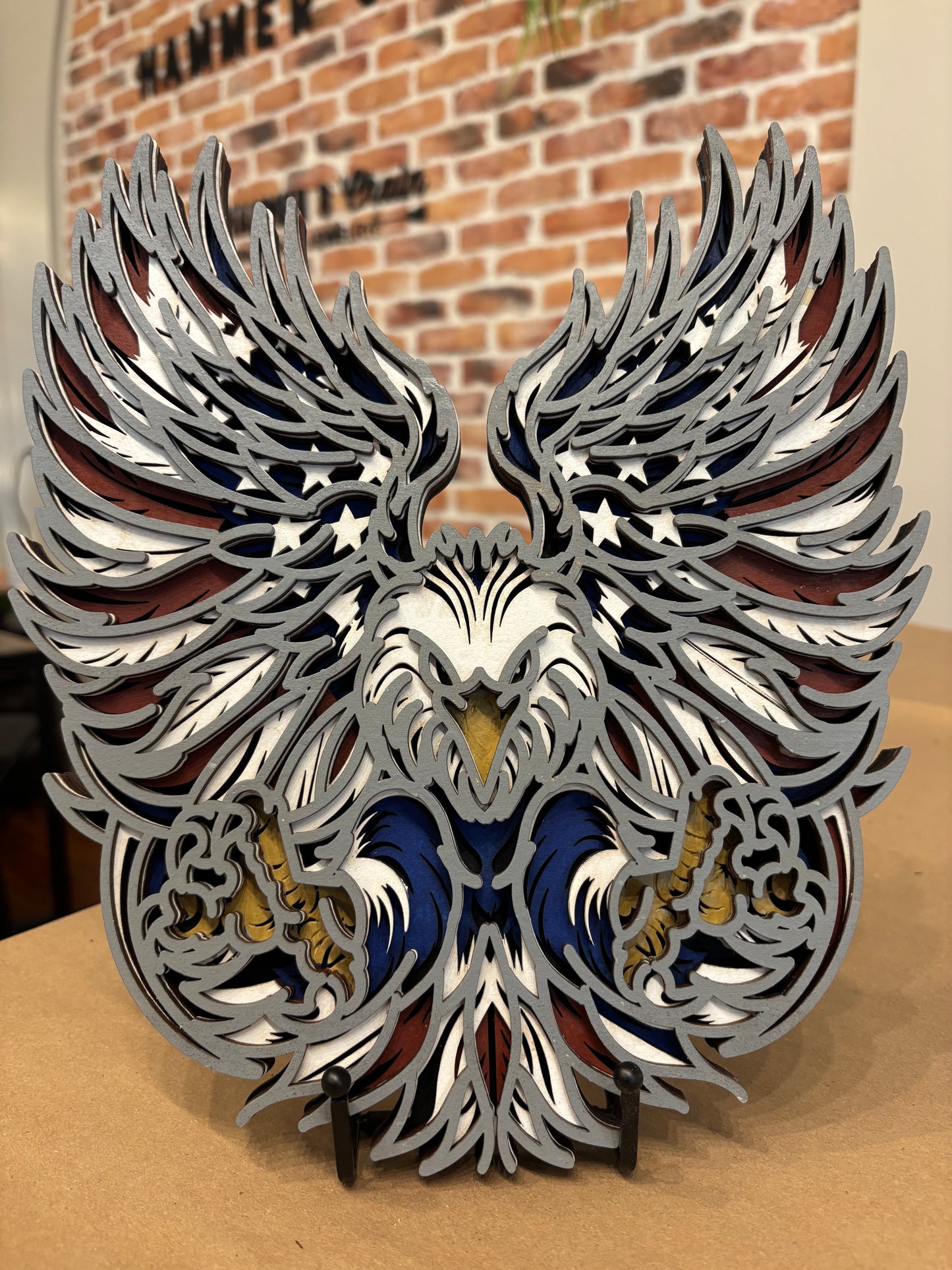 Patriotic Eagle Multilayer