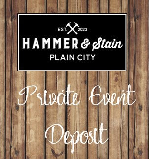 Private Party Deposit