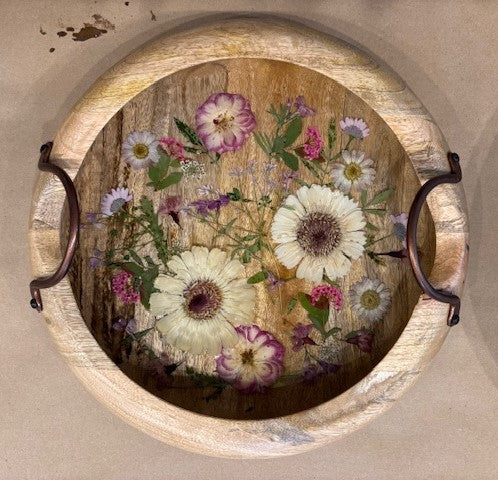 Customize Tray With Resin & Dried Flower EVENT Saturday 11/15/25 10:00