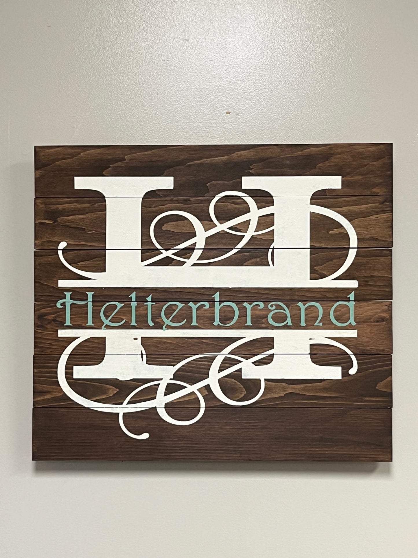 Split Roman Florish Personalized