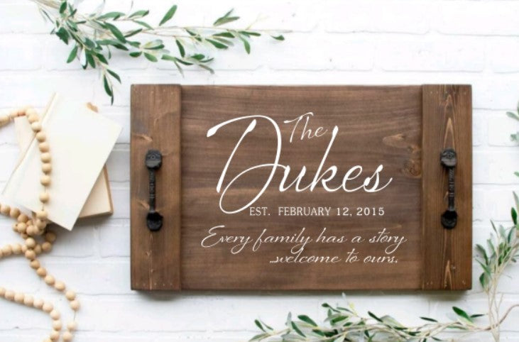 The Dukes Farmhouse Tray