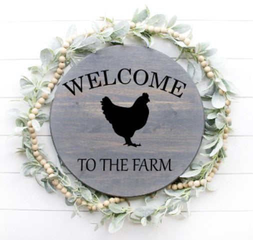 Welcome to the Farm Chicken