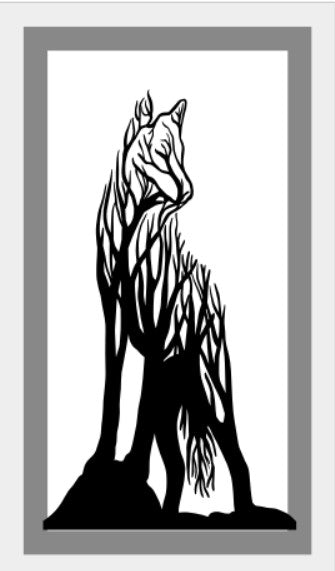 Wolf tree branches