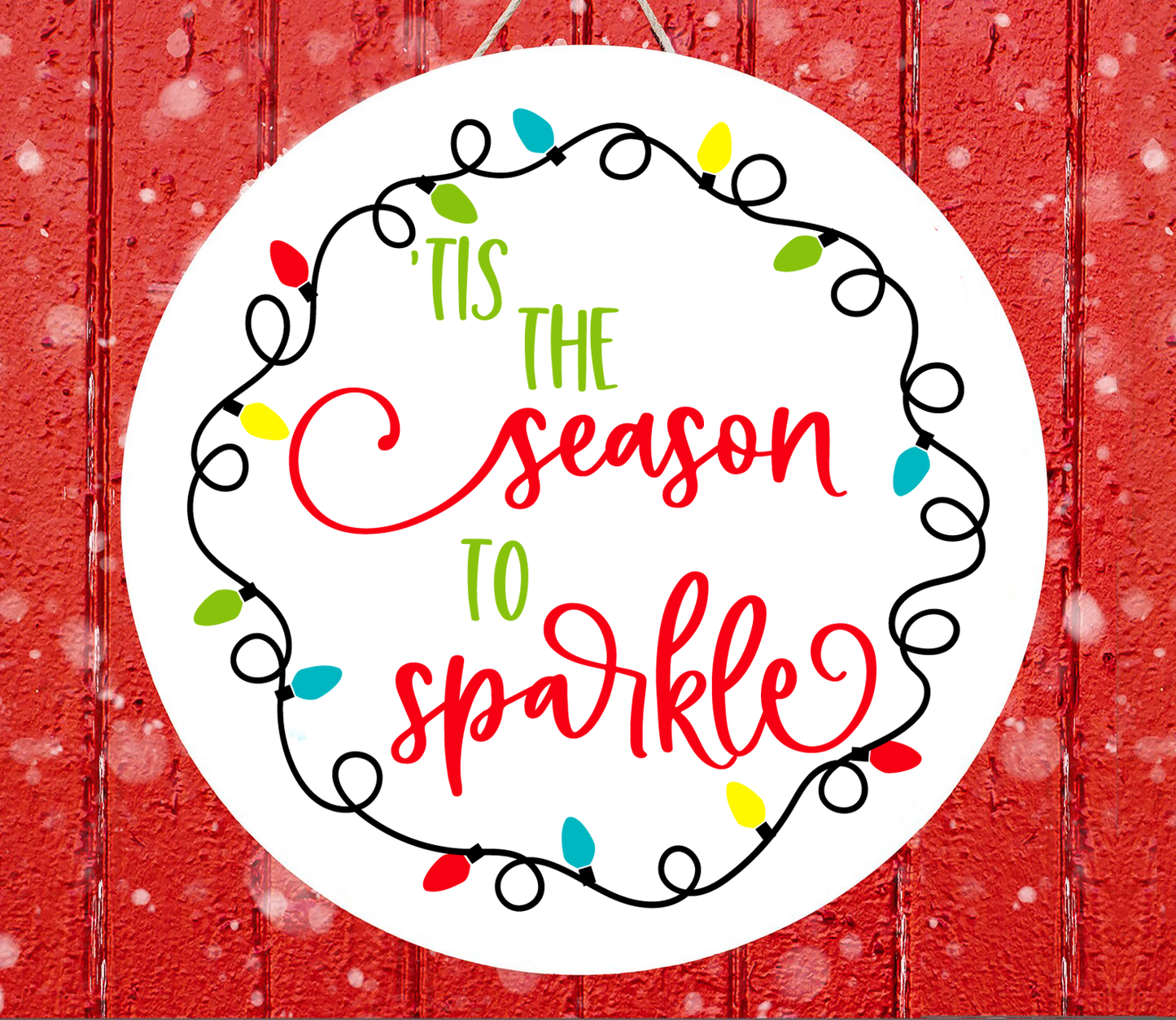 Tis the Season to Sparkle Round