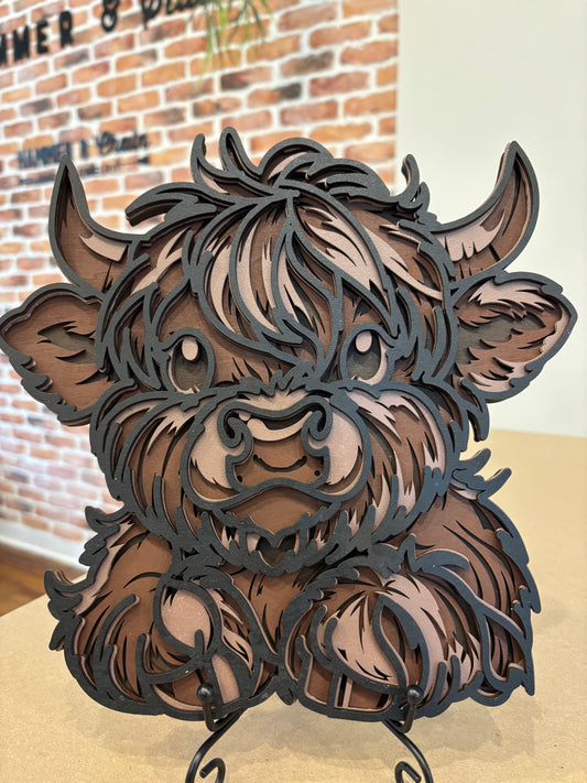 Highland Cow Multilayer