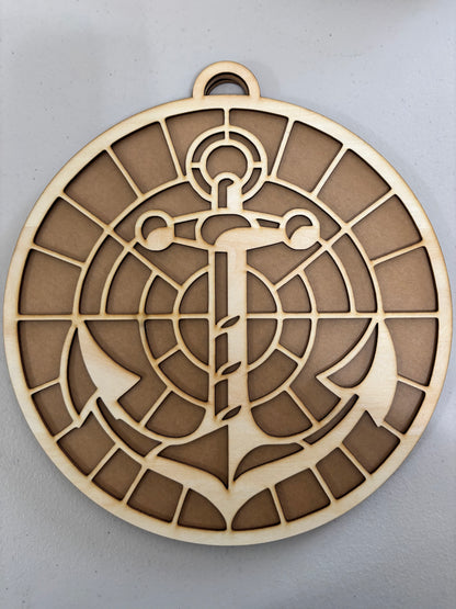 3/21/26 Saturday 10:00 Faux Stain Glass Workshop