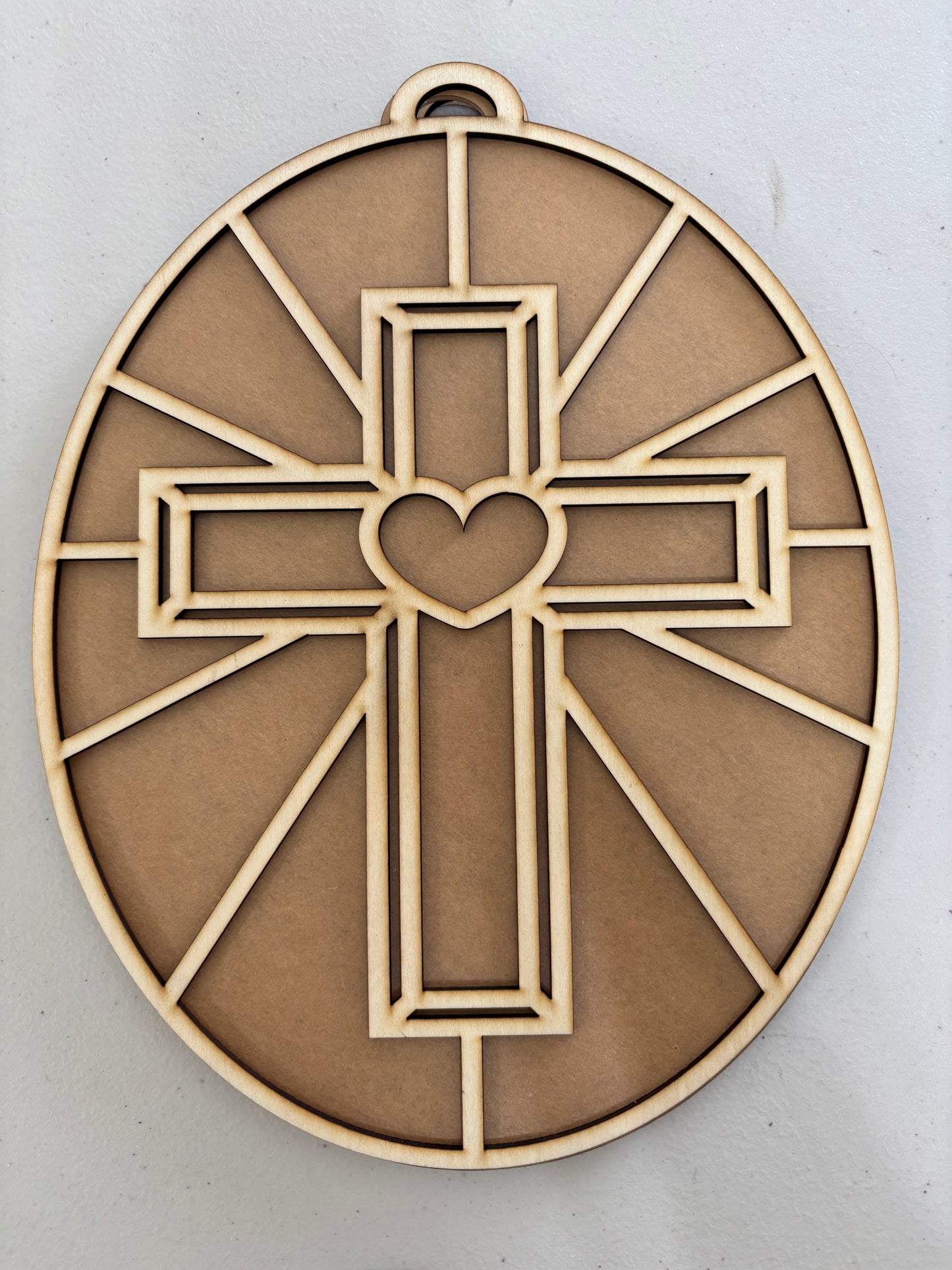 Cross with Heart