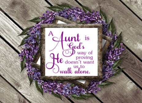 An Aunt is Gods Way