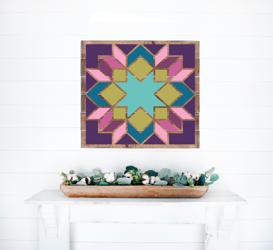 Abigail Barn Quilt Wall Pallet