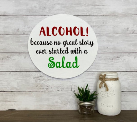 Alcohol Salad