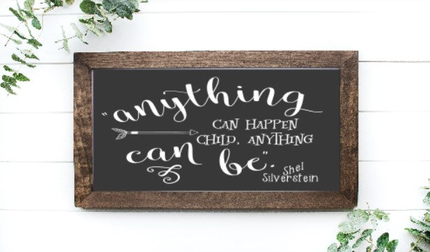 Need Anything Sign Framed Signs – Hammer & Stain Plain City