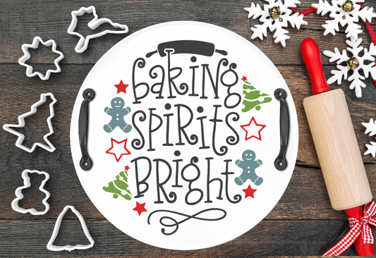 Baking Spirits Bright Tray