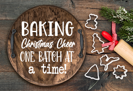 Baking Christmas Cheer Tray