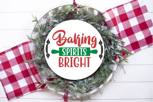 Baking Spirits Bright Tray