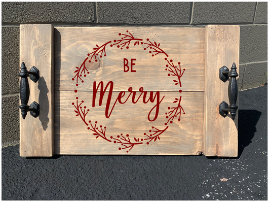 Be Merry Tray