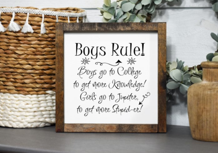 Boys Rule