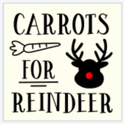 Carrots For Reindeer