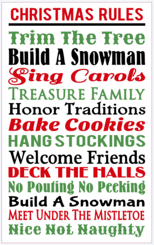 Christmas Rules