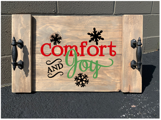 Comfort And Joy Tray