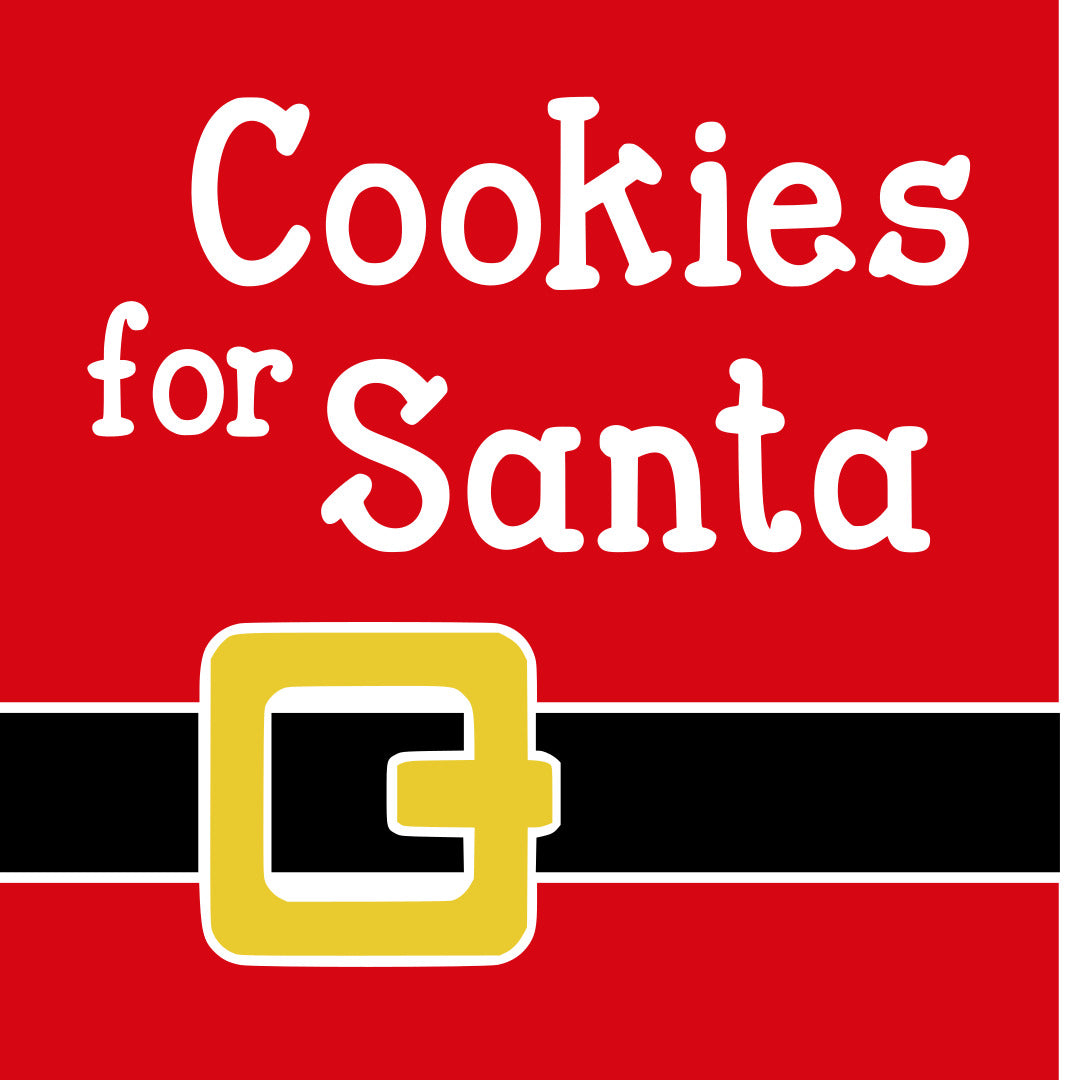 Cookies For Santa 13 Tray With Handles