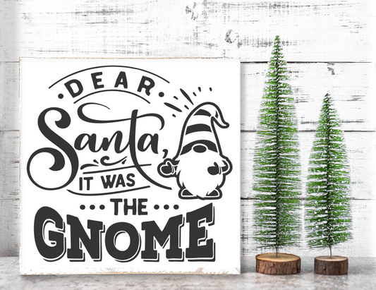 Dear Santa Gnome