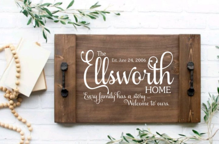 Ellsworth Home Farmhouse Tray