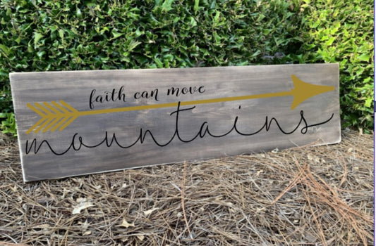 Faith Can Move Mountains