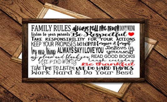 Family Rules