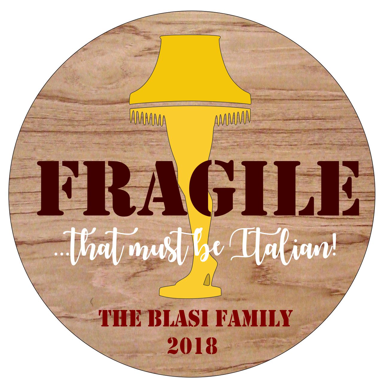 Fragile- Personalized Name