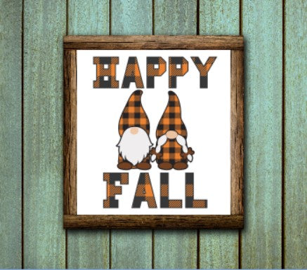 Gnomes Happy Fall 2