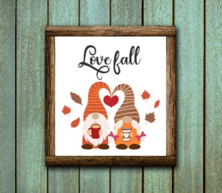 Gnomes Love Fall