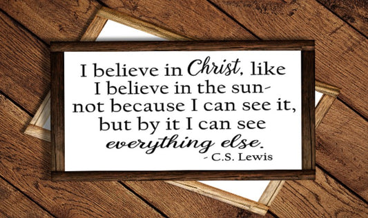 I Believe in Christ