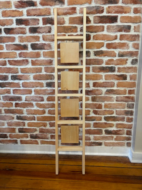 Ladder With Interchangeable Tiles – Hammer & Stain Plain City