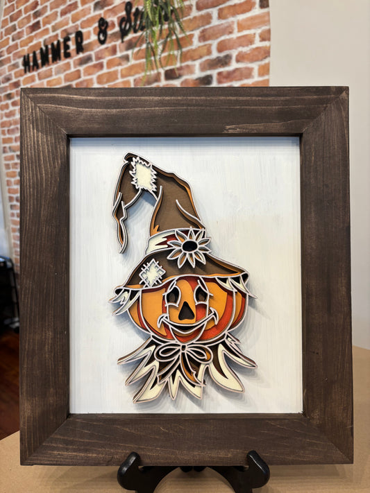 Pumpkin Scarecrow Multilayer