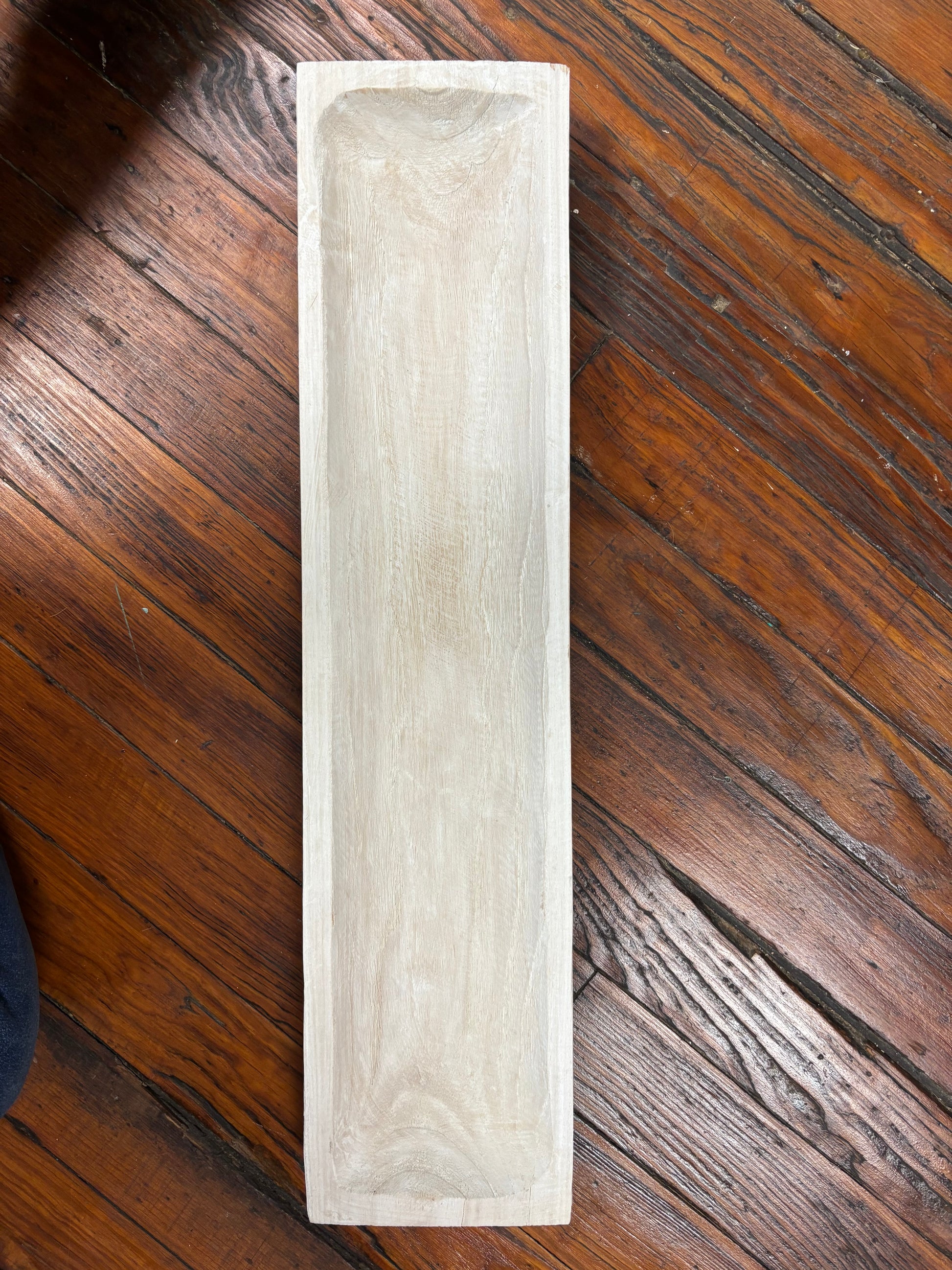 Long White Wood Squared 6.5x28