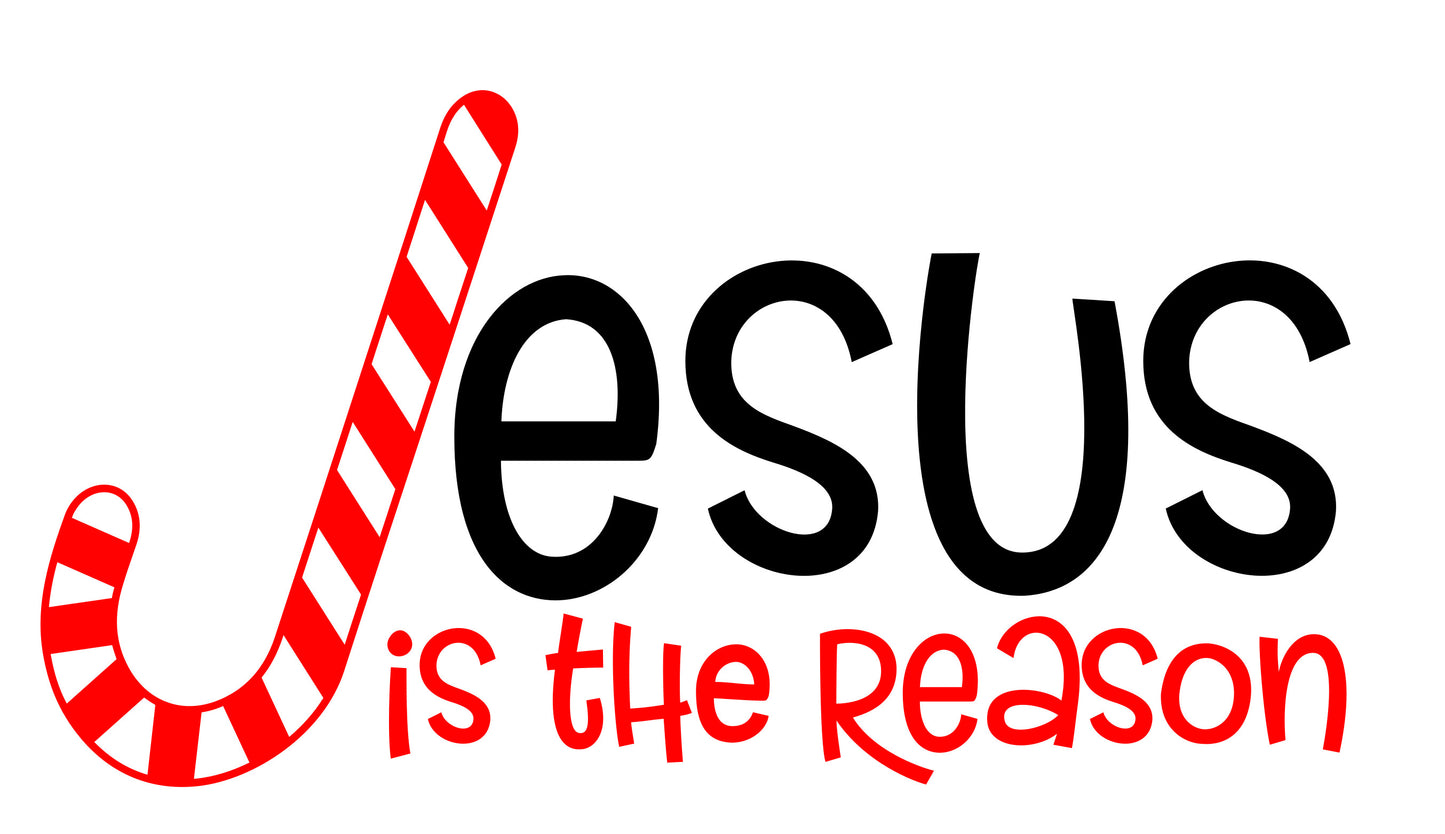 Jesus Candy Cane