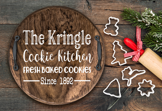 the Kringle Tray- Personalized  Name