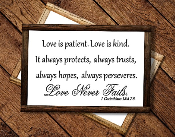 Love is Patient