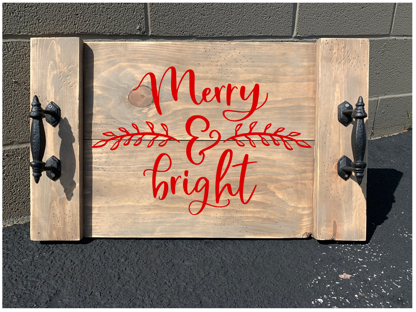 Merry & Bright Tray